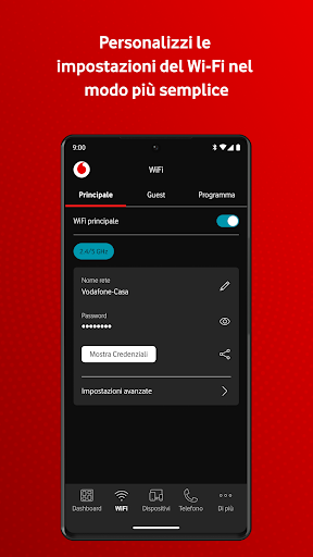 Vodafone Station App ekran görüntüsü