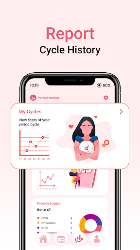 Period Calendar & Tracker ekran görüntüsü