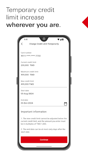 HSBC(TW) Credit Card ekran görüntüsü