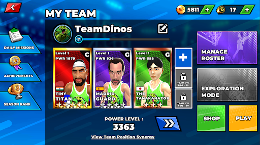 Basketball Slam MyTEAM ekran görüntüsü