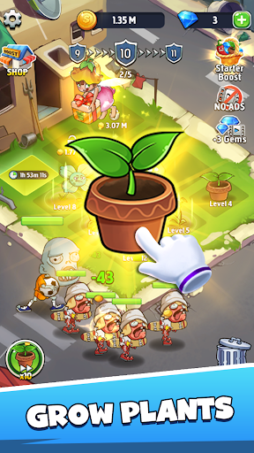 Merge Plants-Bitkiler ve Zombi ekran görüntüsü