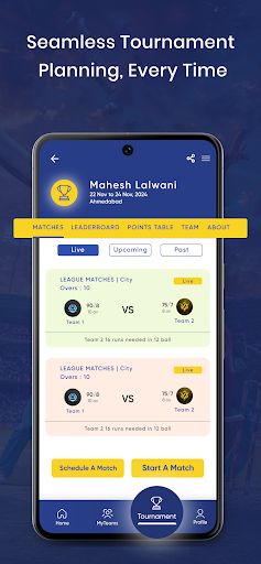 Cric11 - Cricket Scoring App ekran görüntüsü
