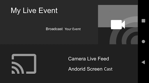 My Live Event ekran görüntüsü
