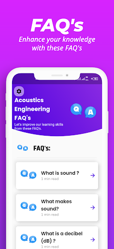 Learn Acoustics Engineering ekran görüntüsü