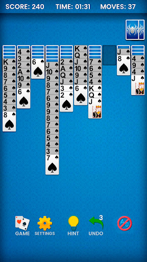 Spider Solitaire: Card Game ekran görüntüsü