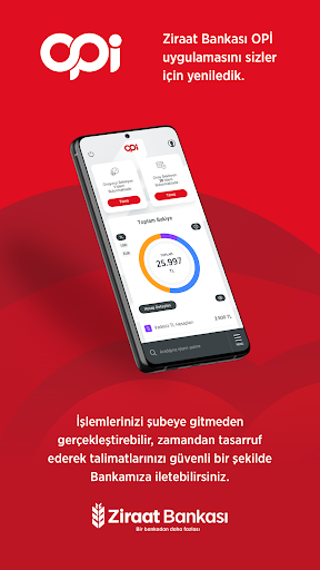 Ziraat Bankası OPİ ekran görüntüsü