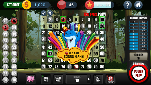 A Keno Game ekran görüntüsü