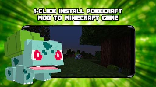 Mod PokeCraft for Minecraft ekran görüntüsü
