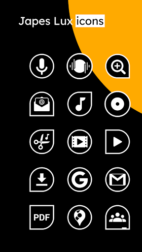 Japes Lux - Icon Pack ekran görüntüsü