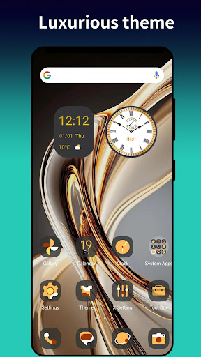 Rich Launcher for Android 16 ekran görüntüsü
