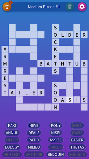 Fill-in Crosswords Unlimited ekran görüntüsü