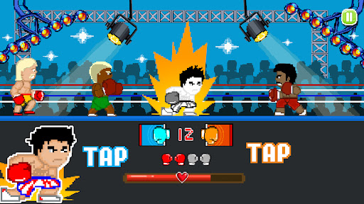 Boxing fighter : arcade oyunu ekran görüntüsü