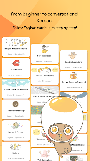 Eggbun: Learn Korean Fun ekran görüntüsü
