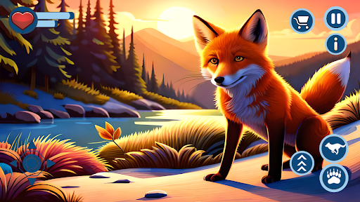 Fox Simulator Animal Hunt Game ekran görüntüsü