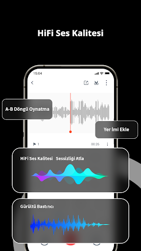 Ses Kaydedici, Ses Kaydı MP3 ekran görüntüsü