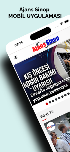 Ajans Sinop ekran görüntüsü