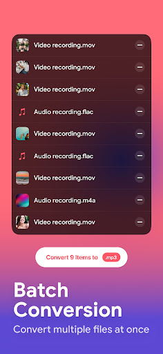 Audio Converter - MP4 to MP3 ekran görüntüsü