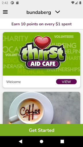 Thirst Aid Cafe ekran görüntüsü