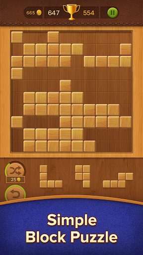 Wood Block The Puzzle Game ekran görüntüsü