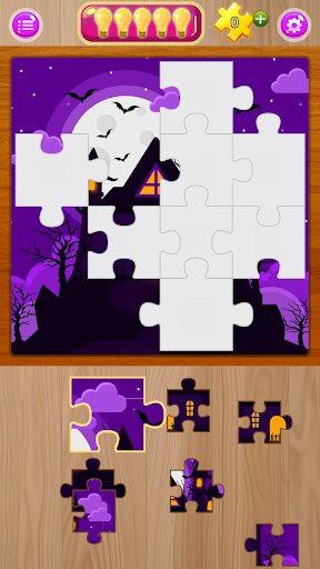 Halloween Jigsaw Puzzle ekran görüntüsü