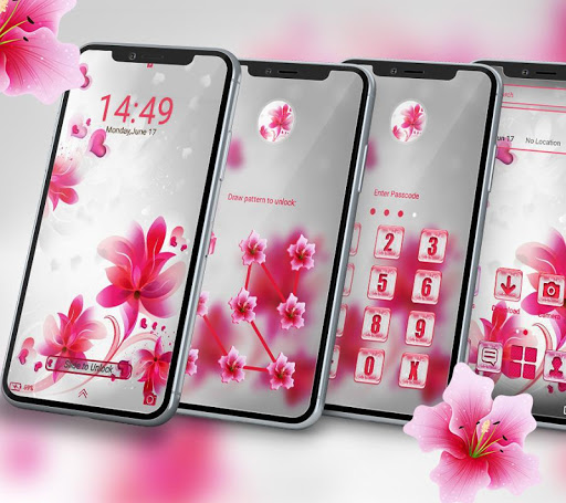 Soft Flower Launcher Theme ekran görüntüsü