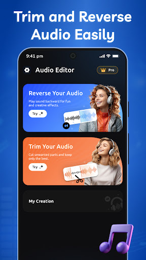 MP3 Cutter - Reverse Audio ekran görüntüsü