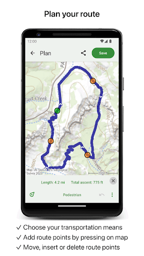 Topo GPS ekran görüntüsü