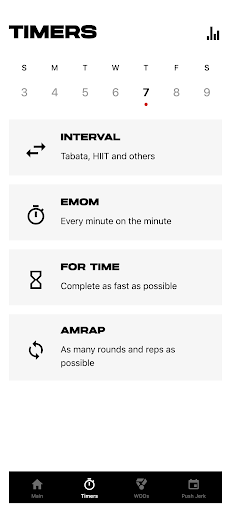 WOD - Cross Training & Timer ekran görüntüsü