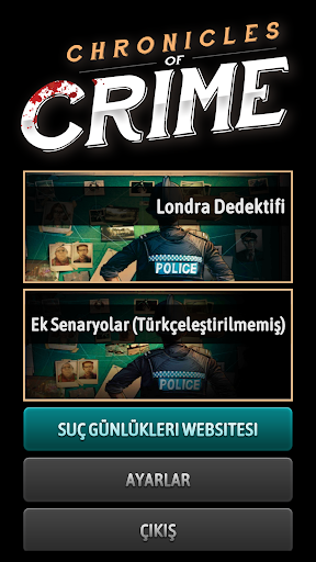 Suç Günlükleri ekran görüntüsü