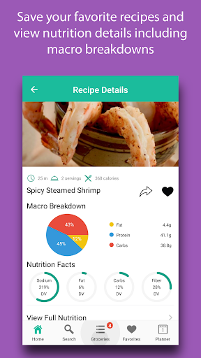 Diabetic Diet Recipes - Grocer ekran görüntüsü