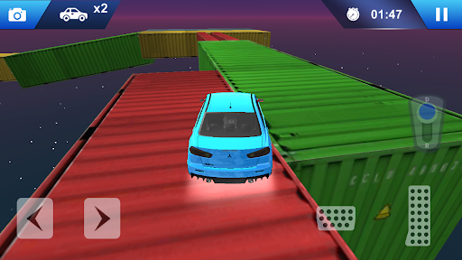 Car Racing On Impossible Track ekran görüntüsü