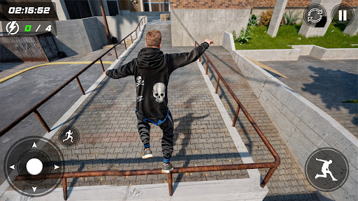 Going Up Rooftop Parkour Games ekran görüntüsü