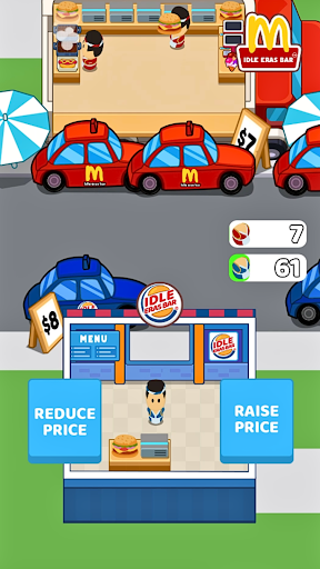 Idle Eras Bar: Food Tycoon ekran görüntüsü