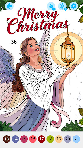 Bible Color by number ekran görüntüsü