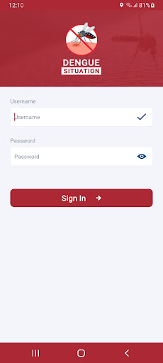 Dengue Situation App ekran görüntüsü