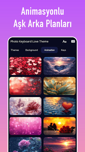 Klavye Temaları: love keyboard ekran görüntüsü