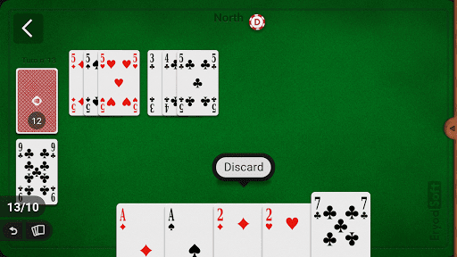 Gin Rummy + ekran görüntüsü