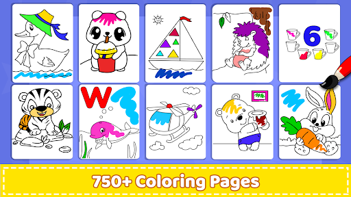 Coloring Games & Coloring Kids ekran görüntüsü