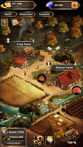 Idle Medieval Merchant Tycoon ekran görüntüsü