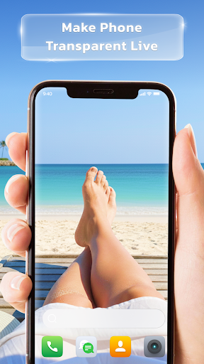 Transparent Live Wallpaper HD ekran görüntüsü