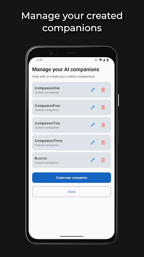 Beam AI Chat Companion ekran görüntüsü