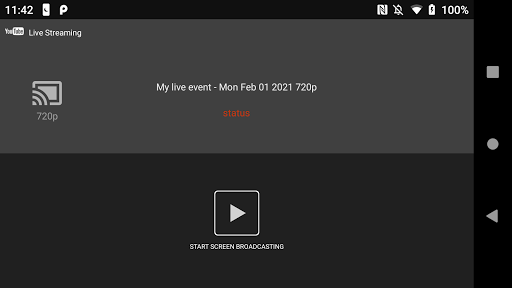 My Live Event ekran görüntüsü