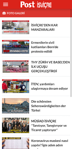 Post Gazetesi ekran görüntüsü