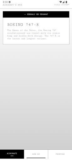 AircraftHub App ekran görüntüsü