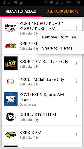 Utah Radio Stations - USA ekran görüntüsü
