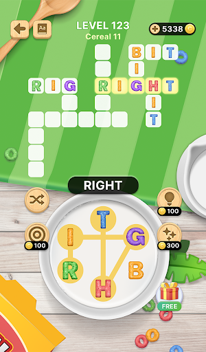 Word Cereal: cross & anagram ekran görüntüsü