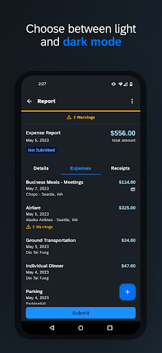 SAP Concur ekran görüntüsü