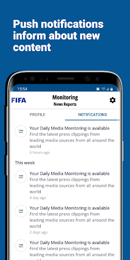 FIFA News Reports ekran görüntüsü