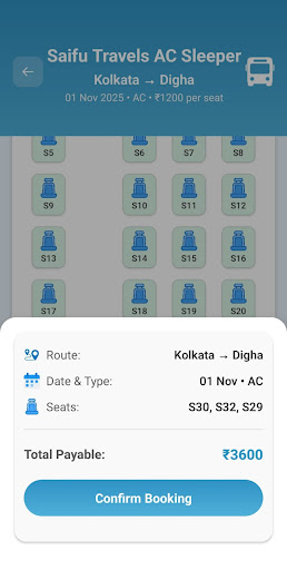 ROAM : Book Your Bus ekran görüntüsü