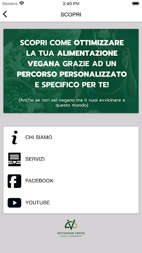 Diffusione Vegan ekran görüntüsü